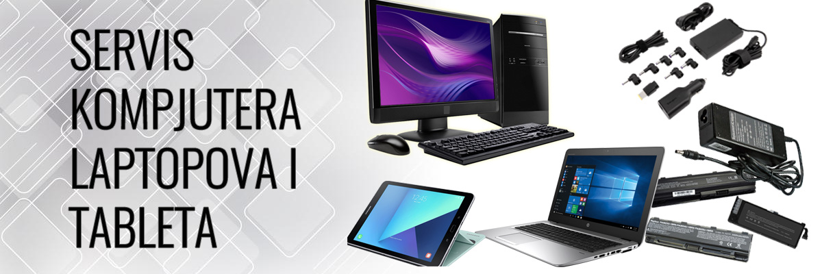 Servis računara, laptopova, tableta i opreme