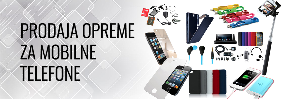 Prodaja opreme za mobilne telefone i druge uređaje